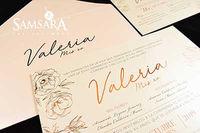 invitaciones de xv años personalizadas con diseños únicos y elegantes para celebrar este momento especial