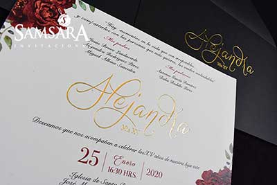 invitaciones de xv años personalizadas con diseños únicos y elegantes para celebrar este momento especial